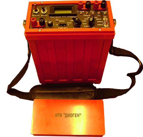 Портативный низкочастотный электроразведочный генератор — «ЭЛЕКТРОТЕСТ-Р+»